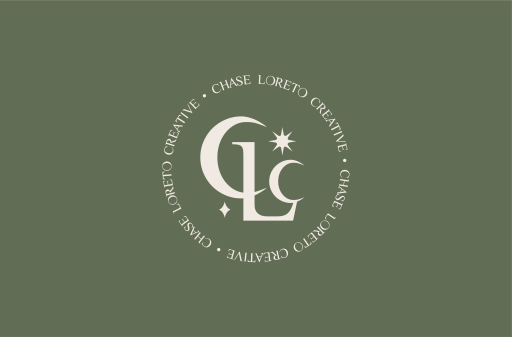 Chase Loreto logo on green