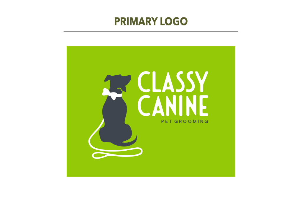 Classy Canine Primary Logo