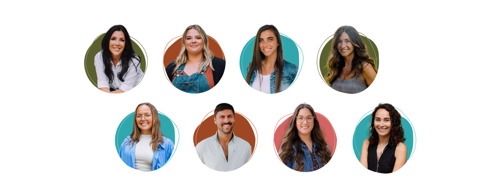 Leverage team headshots in the Leverage blob